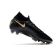 Nike 2020 Mercurial Superfly VII Elite Firm Ground Black Gold Football Boots