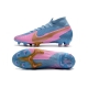 Nike 2020 Mercurial Superfly VII Elite Firm Ground Blue Pink Gold Football Boots