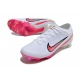 Nike AIR Zoom Mercurial Vapor 15 Elite XXV Firm Ground White Pink Football Boots