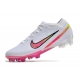 Nike AIR Zoom Mercurial Vapor 15 Elite XXV Firm Ground White Pink Football Boots