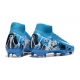 Nike Air Zoom Mercurial Superfly 10 Elite Firm Ground Blue White Football Boots