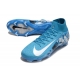 Nike Air Zoom Mercurial Superfly 10 Elite Firm Ground Blue White Football Boots