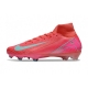 Nike Air Zoom Mercurial Superfly 10 Elite Firm Ground Ember Glow Aurora Green Football Boots