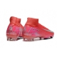 Nike Air Zoom Mercurial Superfly 10 Elite Firm Ground Ember Glow Aurora Green Football Boots