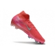 Nike Air Zoom Mercurial Superfly 10 Elite Firm Ground Ember Glow Aurora Green Football Boots