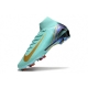 Nike Air Zoom Mercurial Superfly 10 Elite Firm Ground Ocean Cube Gold Blue Football Boots
