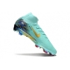 Nike Air Zoom Mercurial Superfly 10 Elite Firm Ground Ocean Cube Gold Blue Football Boots