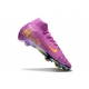 Nike Air Zoom Mercurial Superfly 10 Elite Firm Ground Purple Yellow Football Boots