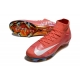 Nike Air Zoom Mercurial Superfly 10 Elite Firm Ground Red White Football Boots