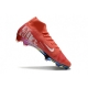 Nike Air Zoom Mercurial Superfly 10 Elite Firm Ground Red White Football Boots