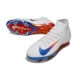 Nike Air Zoom Mercurial Superfly X Elite Firm Ground White Blue Red Football Boots