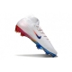 Nike Air Zoom Mercurial Superfly X Elite Firm Ground White Blue Red Football Boots