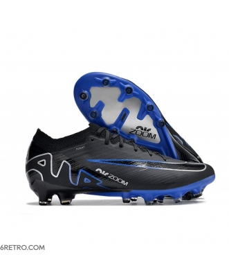 Nike Air Zoom Mercurial Vapor 15 Elite AG Black Chrome Hyper Royal Football Boots