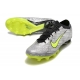 Nike Air Zoom Mercurial Vapor 15 Elite AG Grey Yellow Football Boots