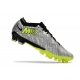 Nike Air Zoom Mercurial Vapor 15 Elite AG Grey Yellow Football Boots