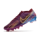 Nike Air Zoom Mercurial Vapor 15 Elite AG KM Dark Beetroot Mtlc Vivid Gold Football Boots