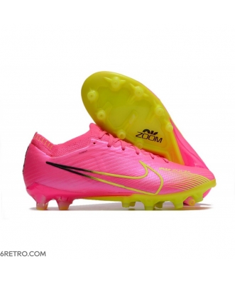 Nike Air Zoom Mercurial Vapor 15 Elite AG Pink Yellow Football Boots