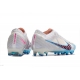 Nike Air Zoom Mercurial Vapor 15 Elite AG White Baltic Blue Pink Blast Indigo Haze Football Boots
