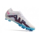 Nike Air Zoom Mercurial Vapor 15 Elite AG White Baltic Blue Pink Blast Indigo Haze Football Boots