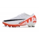 Nike Air Zoom Mercurial Vapor 15 Elite AG White Bright Crimson Black Football Boots
