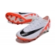 Nike Air Zoom Mercurial Vapor 15 Elite AG White Bright Crimson Black Football Boots