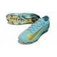 Nike Air Zoom Mercurial Vapor 16 Elite Firm Ground Blue Gold Black Football Boots