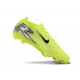 Nike Air Zoom Mercurial Vapor 16 Elite Firm Ground Volt Black Silver Football Boots