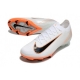 Nike Air Zoom Mercurial Vapor 16 Elite Firm Ground White Black Orange Football Boots