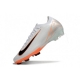 Nike Air Zoom Mercurial Vapor 16 Elite Firm Ground White Black Orange Football Boots