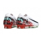 Nike Air Zoom Mercurial Vapor 16 Elite Firm Ground White Black Red Football Boots