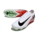 Nike Air Zoom Mercurial Vapor 16 Elite Firm Ground White Black Red Football Boots