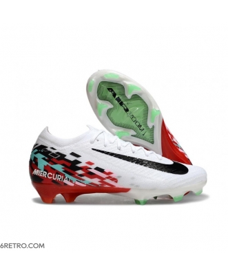 Nike Air Zoom Mercurial Vapor 16 Elite Firm Ground White Black Red Football Boots