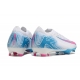 Nike Air Zoom Mercurial Vapor 16 Elite Firm Ground White Blue Pink Football Boots