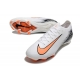 Nike Air Zoom Mercurial Vapor 16 Elite Firm Ground White Orange Football Boots