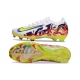 Nike Air Zoom Mercurial Vapor 16 Elite Firm Ground White Yellow Purple Red Football Boots