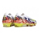 Nike Air Zoom Mercurial Vapor 16 Elite Firm Ground White Yellow Purple Red Football Boots