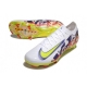 Nike Air Zoom Mercurial Vapor 16 Elite Firm Ground White Yellow Purple Red Football Boots