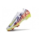Nike Air Zoom Mercurial Vapor 16 Elite Firm Ground White Yellow Purple Red Football Boots