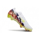 Nike Air Zoom Mercurial Vapor 16 Elite Firm Ground White Yellow Purple Red Football Boots
