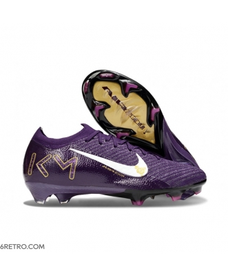 Nike Air Zoom Mercurial Vapor 16 Elite Firm Ground X MBAPPE Grand Purple Pale Ivory Football Boots