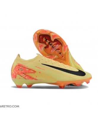 Nike Air Zoom Mercurial Vapor 16 Elite Firm Ground Yellow Black Football Boots