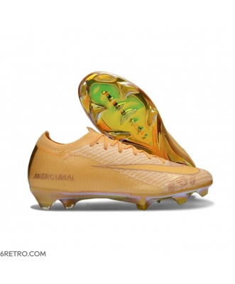 Nike Air Zoom Mercurial Vapor 16 Elite Firm Ground Yellow Gold Football Boots