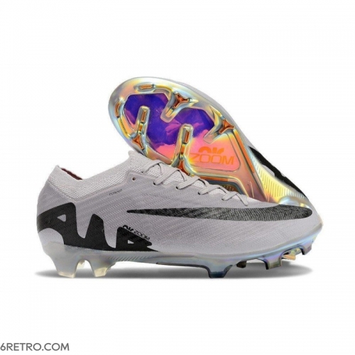 Nike Air Zoom Mercurial Vapor XV Elite Firm Ground Atmosphere Grey Black Football Boots Nike Air Zoom Mercurial Vapor XV Elite Firm Ground Atmosphere Grey Black Football Boots