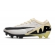Nike Air Zoom Mercurial Vapor XV Elite Firm Ground Beige White Black Football Boots