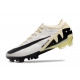 Nike Air Zoom Mercurial Vapor XV Elite Firm Ground Beige White Black Football Boots