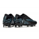 Nike Air Zoom Mercurial Vapor XV Elite Firm Ground Black Blue Football Boots Nike Air Zoom Mercurial Vapor XV Elite Firm Ground Black Blue Football Boots