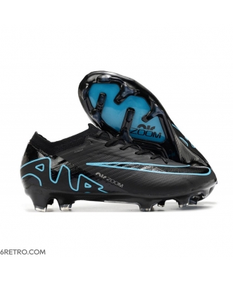 Nike Air Zoom Mercurial Vapor XV Elite Firm Ground Black Blue Football Boots