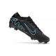Nike Air Zoom Mercurial Vapor XV Elite Firm Ground Black Blue Football Boots Nike Air Zoom Mercurial Vapor XV Elite Firm Ground Black Blue Football Boots