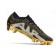 Nike Air Zoom Mercurial Vapor XV Elite Firm Ground Black Gold Silver Football Boots