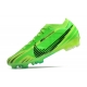 Nike Air Zoom Mercurial Vapor XV Elite Firm Ground Green Black Football Boots